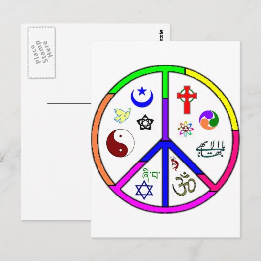 平和共存 ポストカード (正面/裏面)