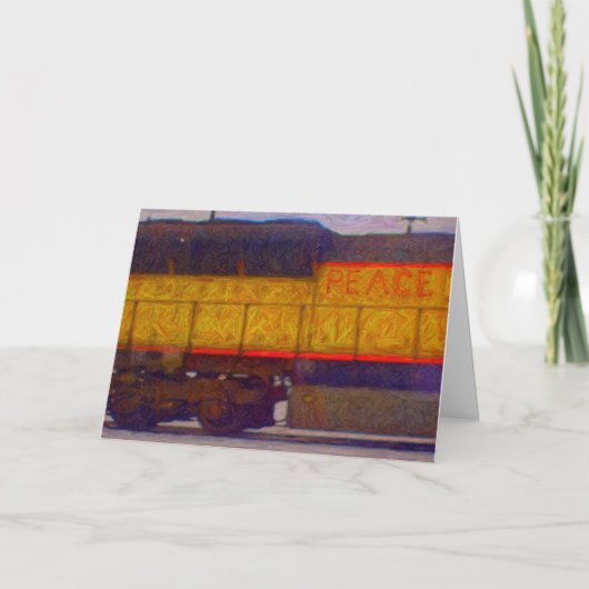 平和列車の休日カード シーズンカード (正面)