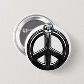 平和力! 缶バッジ (正面&裏面)