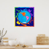 平和動物王国ポスター ポスター (キッチン)