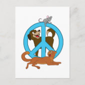 平和動物 ポストカード (正面)