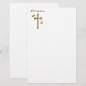 平和十字架 便箋 (正面/裏面)