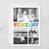 平和及び喜び数々のなx 4 シーズンカード (正面)