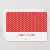 平和及び愛休日の写真カード シーズンカード (裏面)