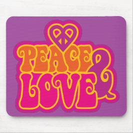 平和及び愛 マウスパッド