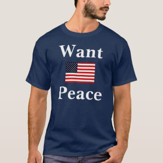 平和及び正義 Tシャツ