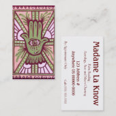 平和及び満足 名刺 (正面/裏面)