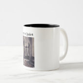 平和及び静寂 ツートーンマグカップ (正面右)