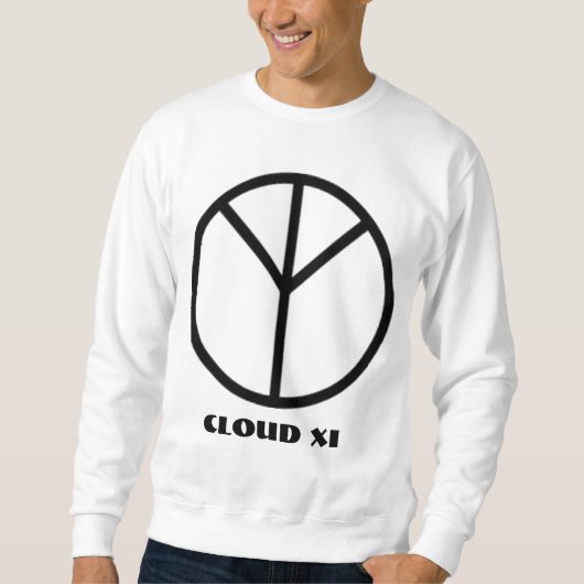 平和反射 スウェットシャツ (正面)