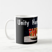 平和国際的の日マグスデザイン コーヒーマグカップ (左)