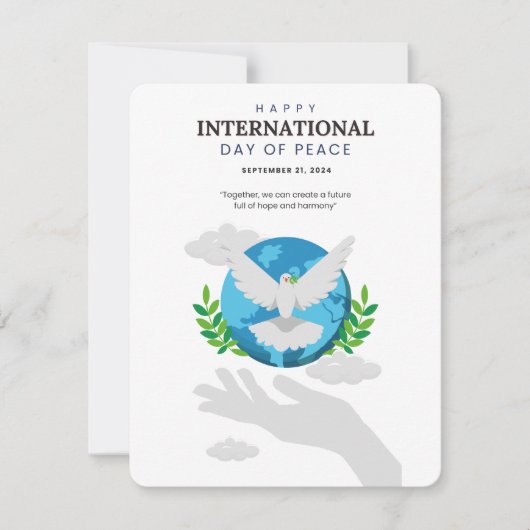 平和国際的の日 シーズンカード (正面)