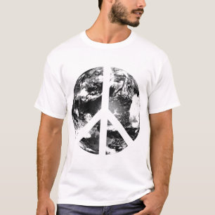 平和地球 Tシャツ