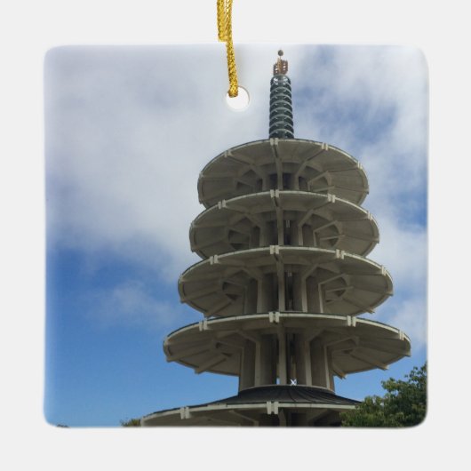 平和塔 セラミックオーナメント (正面)