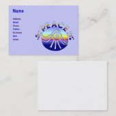 平和宇宙 名刺 (正面/裏面)