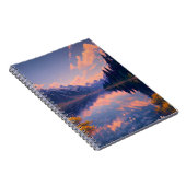 平和山湖の反射 ノートブック (右側)