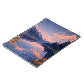 平和山湖の反射 ノートブック (左側)