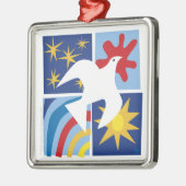 平和希望の喜び愛オーナメント メタルオーナメント (左)