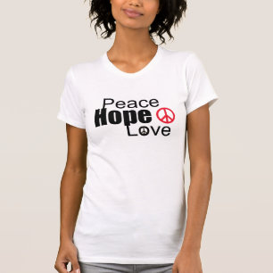 平和希望愛 Tシャツ