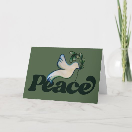 平和平和世界デザイン カード (正面)