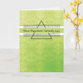 平和幸福の回復誕生日 カード (黄色い花)