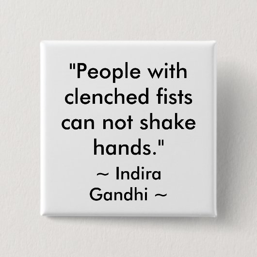 平和引用文 缶バッジ (正面)