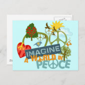平和想像の世界 ポストカード (正面/裏面)
