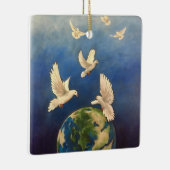 平和想像 セラミックオーナメント (右)