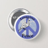 平和想像 缶バッジ (正面&裏面)