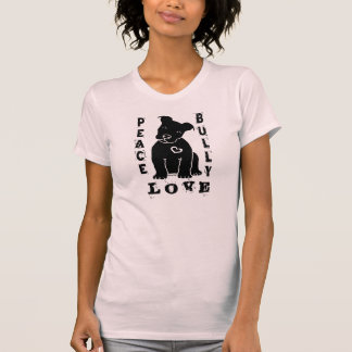 平和愛いじめっ子の女性のHanes ComfortSoft® Tシャツ