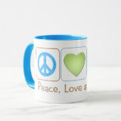 平和愛およびフィル マグカップ (正面左)