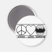 平和愛とヴァンパイア マグネット (正面/裏面)