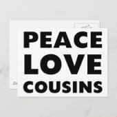 平和愛のいとこたち ポストカード (正面/裏面)