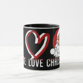 平和愛のクリスマス マグカップ (中央)