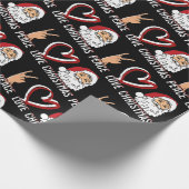 平和愛のクリスマス ラッピングペーパー (角)