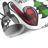 平和愛のクリスマス ラッピングペーパー (ロールコーナー)