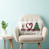 平和愛のクリスマス ランバークッション (椅子)