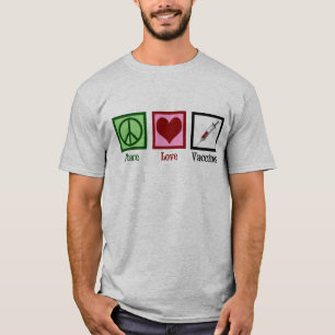 平和愛のワクチン Tシャツ