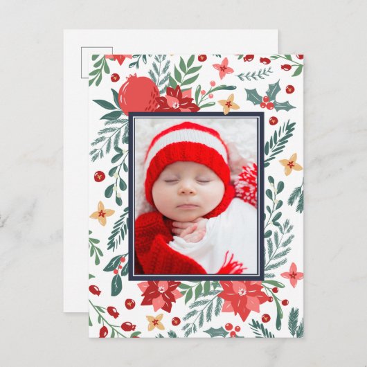 『平和愛の喜び』 |フォトホリデーカード シーズンポストカード (正面/裏面)