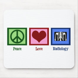 平和愛の放射線学 マウスパッド