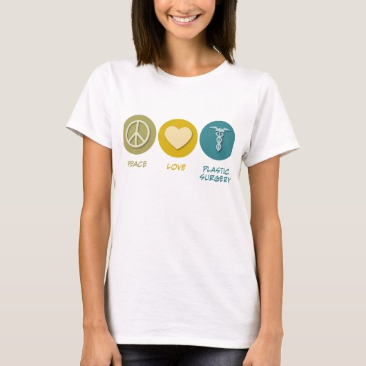 平和愛の整形手術 Tシャツ (正面)
