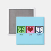 平和愛の正義 マグネット (正面/裏面)