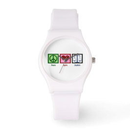 平和愛の正義 腕時計