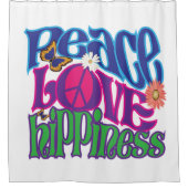 平和愛の海馬 シャワーカーテン (正面)