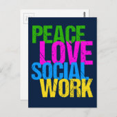 平和愛の社会事業 ポストカード (正面/裏面)