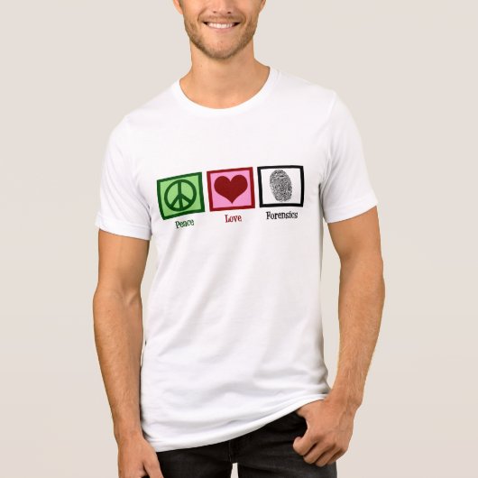 平和愛の科学捜査 トライブレンドTシャツ (正面)
