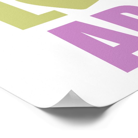 平和愛の議論 ポスター (角)