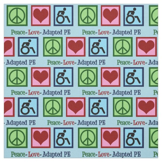 平和愛はPEを合わせました ファブリック (見本)