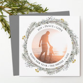 平和愛を喜ぶ |金ゴールドパインボーリース シーズンカード