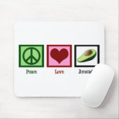 平和愛アボカド マウスパッド (マウス)