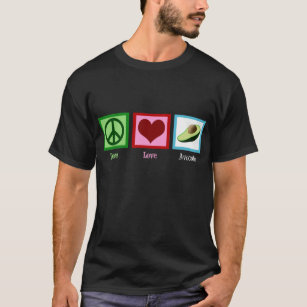 平和愛アボカド Tシャツ